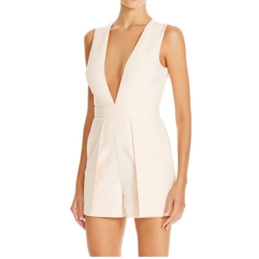 Lucy Paris Exclusive for Bloomingdale’s Blush Romper